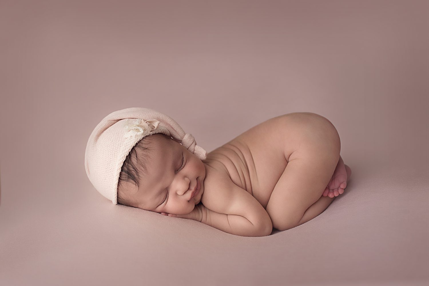 Fort Benning Ga Newborn Photographer Columbus ga newborn photographer bum up baby smiles